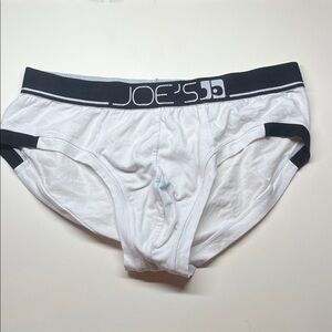 Joe's Jeans White and Black Men's Briefs